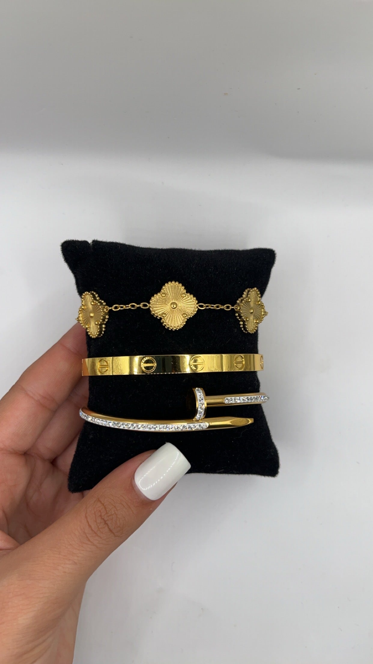 Aurora Armbandenset | 3-delig | 18K Verguld