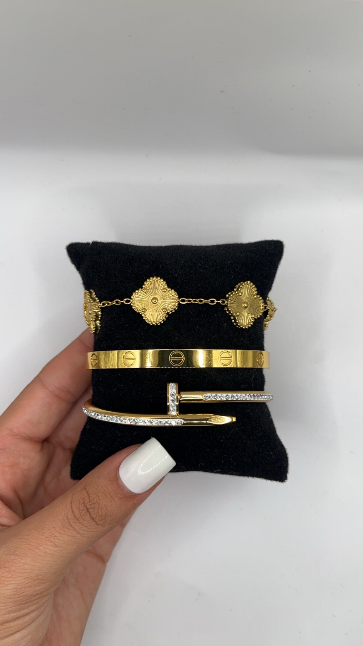 Aurora Armbandenset | 3-delig | 18K Verguld
