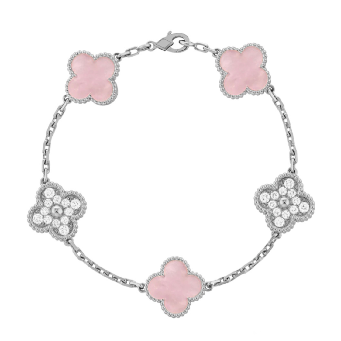 De KLAVER Armband | Diamant
