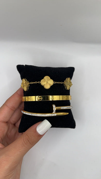 Aurora Armbandenset | 3-delig | 18K Verguld