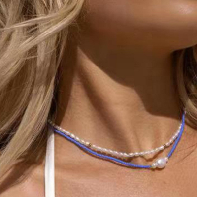 BALI Gouden Parelketting