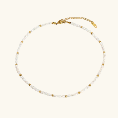 BALI Gouden Parelketting