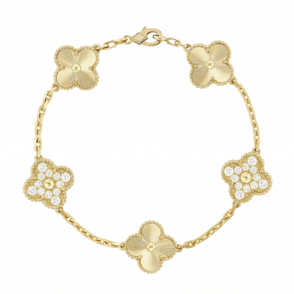De KLAVER Armband | Diamant