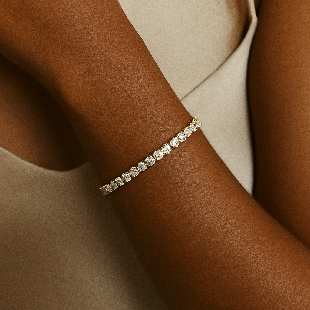 TENNIS Armband met Zirkoon