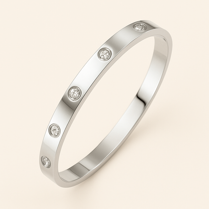 FINET Luxe Armband met Zirkoon