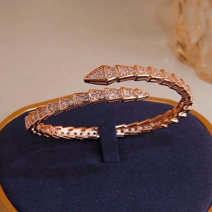 Roségouden Slang Deluxe | Armband