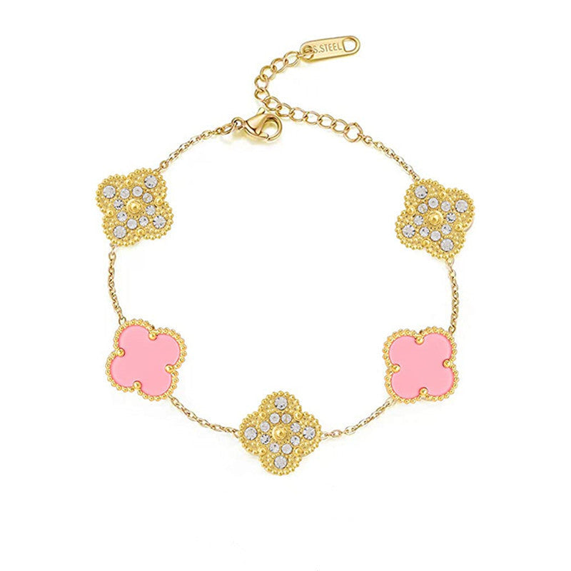 VIERBLÄTTRIG DELUXE | ROZE