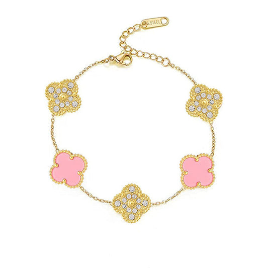 VIERBLÄTTRIG DELUXE | ROZE