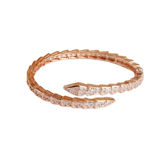 Roségouden Slang Deluxe | Armband