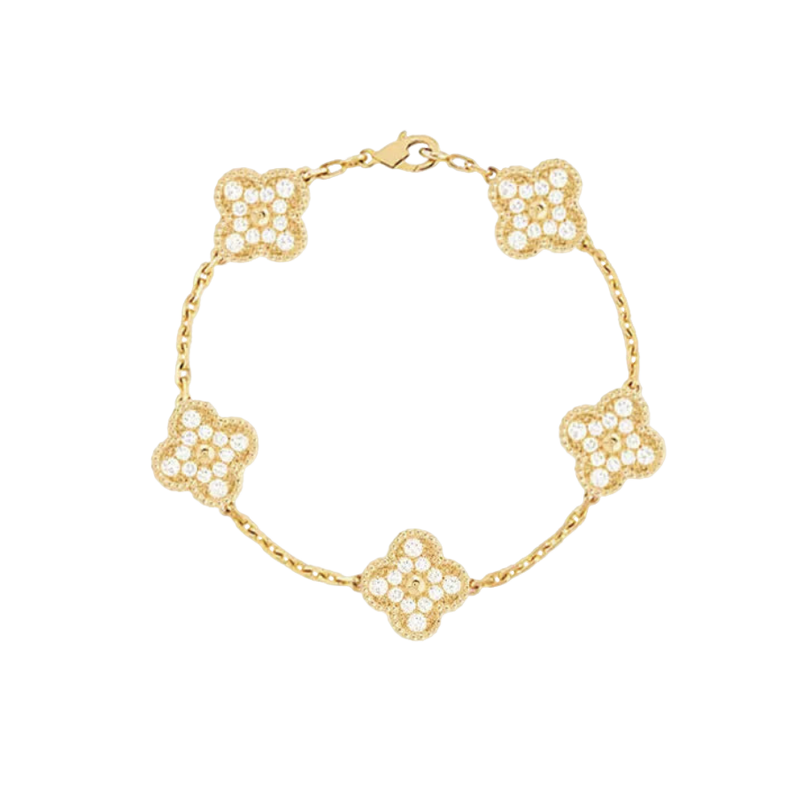VIERBLATT DELUXE | GOUD ZIRKONIA