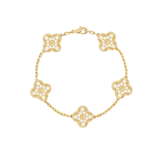 VIERBLATT DELUXE | GOUD ZIRKONIA