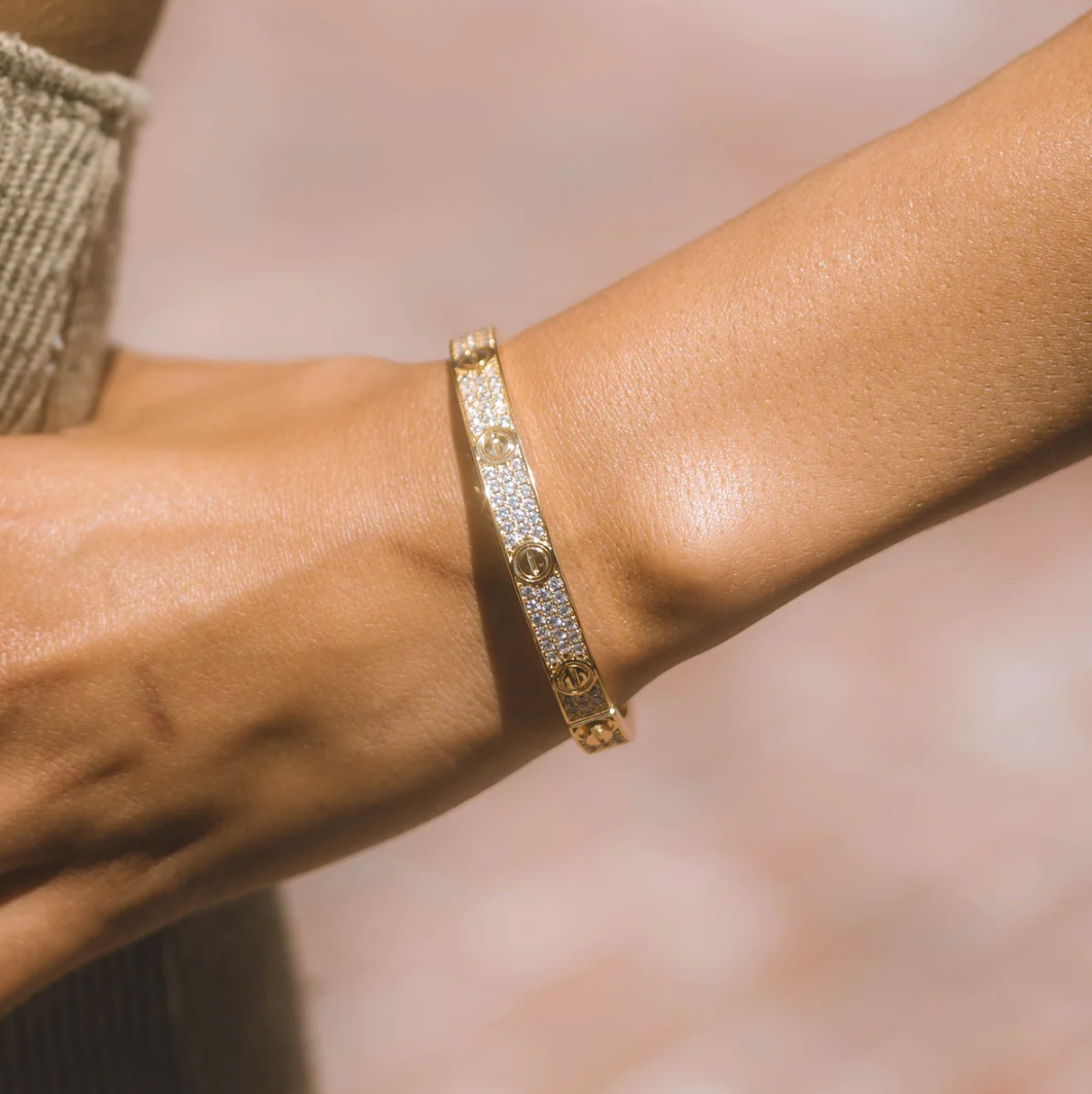 ETERNITY DELUXE ARMBAND IN GOUD