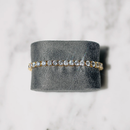 TENNISARM BAND VAN GOUD