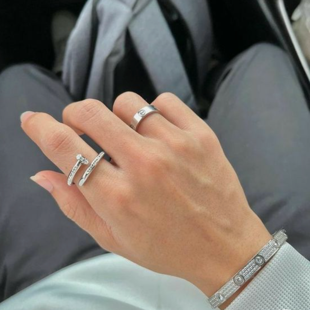 EWIGHEIDSKETTING DELUXE ZILVER