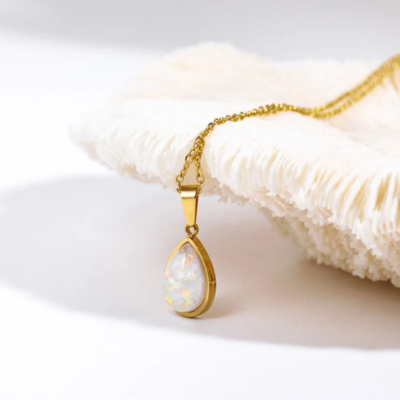 OCEAN Gouden Druppel Ketting