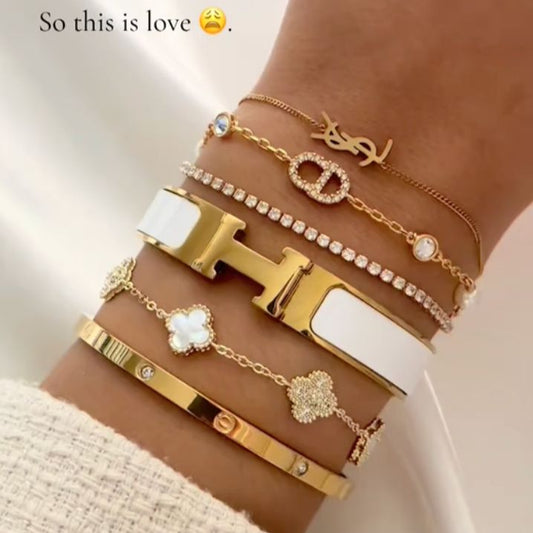 VALENCIA - Armband Stack