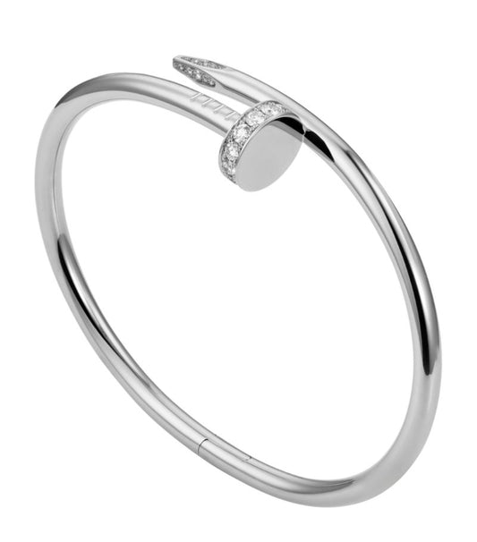 ARMBAND ELEGANCE NAGEL DELUXE ZILVER