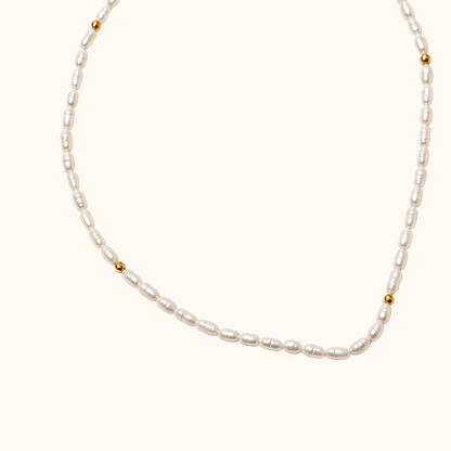BALI Gouden Parelketting