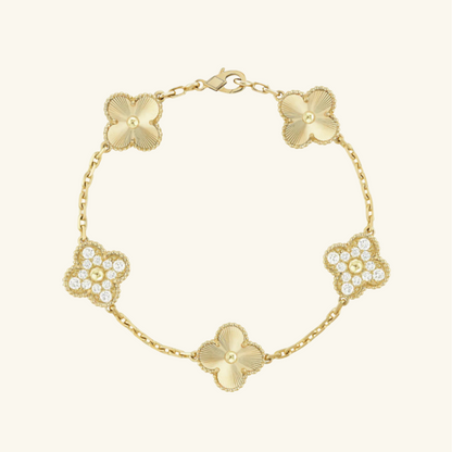 De KLAVER Armband | Diamant