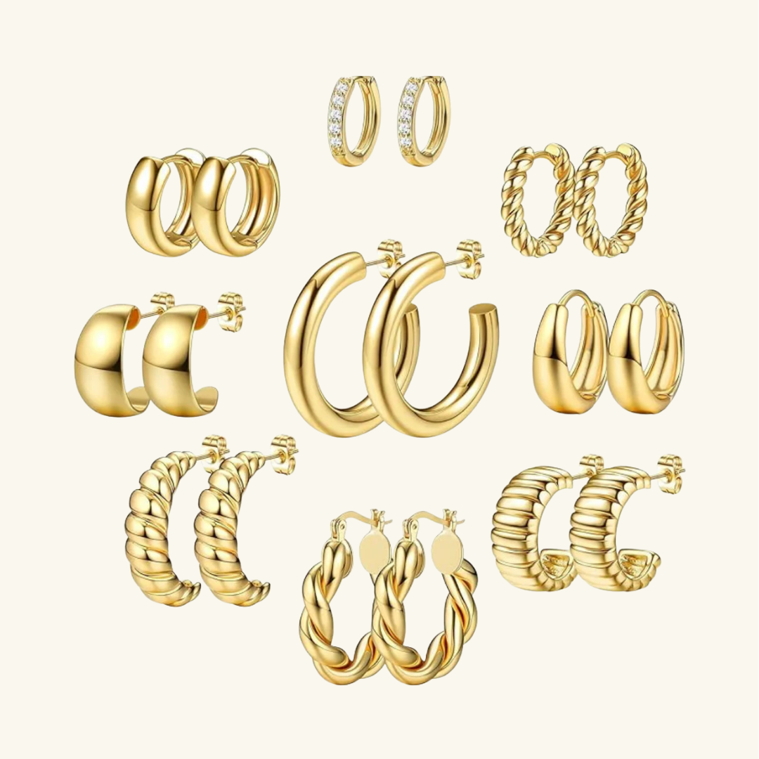 PAIRS Oorbellen | Goud