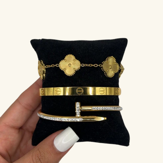 Aurora Armbandenset | 3-delig | 18K Verguld
